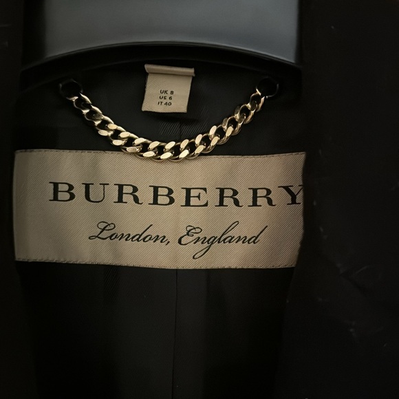 Burberry Wool Cashmere Coat - Black - Picture 2 of 7